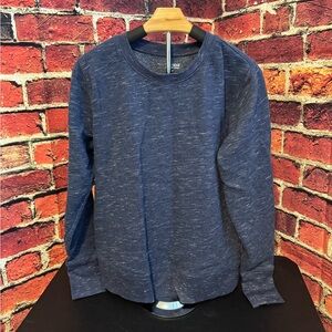 Preowned Tek Gear Blue Ultra Fleece Pullover Size M Bust 19” Item #PHK2516